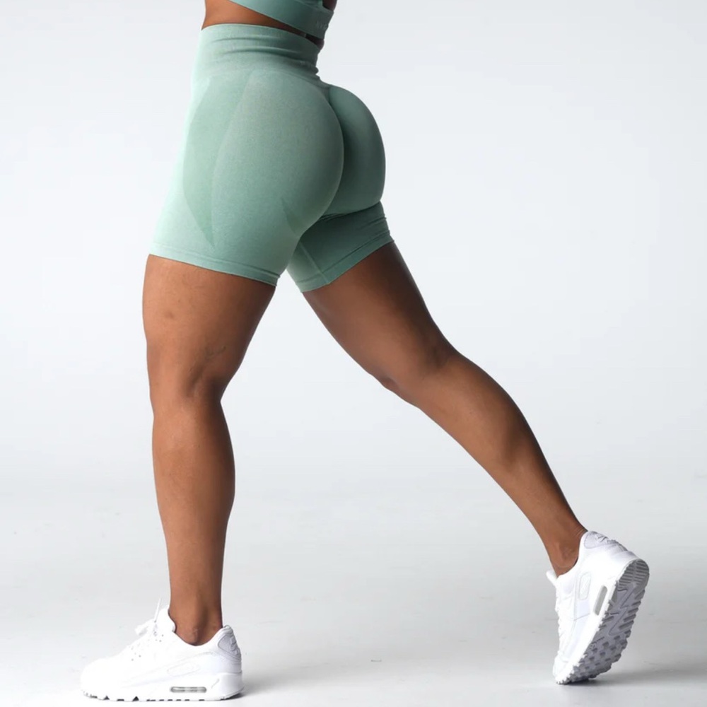 NVGTN Sage Green Contour Shorts
